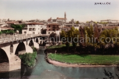 Manlleu. El Pont de can Moles. E.M. Any 1955
