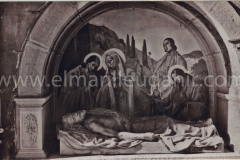 Esglesia Parroquial, Imatge del Sant sepulcre de l'escultor Vallmitjana imatge destuida per la guerra civil el 1936.