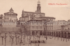 Manlleu. La PlaÃ§a. THOMAS. Any 1913.