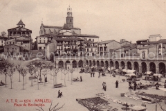 Manlleu. La PlaÃ§a. A.T.V. Any 1907.